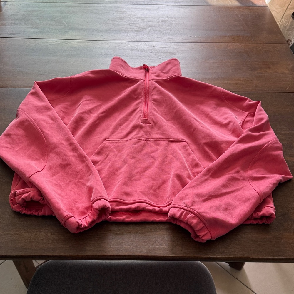 lululemon athletica Pink Half-Zip Pullover Sweater - Picture 3 of 6
